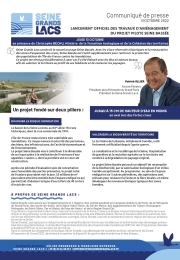 Seine Grands Lacs - LANCEMENT OFFICIEL DES TRAVAUX D'AMÉNAGEMENT DU PROJET PILOTE SEINE BASSÉE - 13 octobre 2022