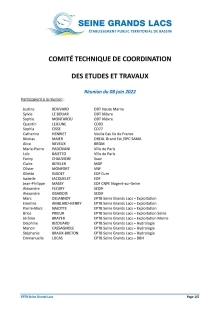 CO.TE.CO 8 juin 2023 - Compte rendu - Seine Grands Lacs