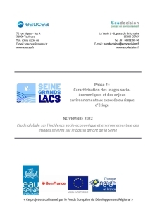 Étude globale sur l’incidence socio-économique et environnementale des étiages sévères sur le bassin amont de la Seine - Phase 2 : Caractérisation des usages socioéconomiques et des enjeux environnementaux exposés au risque d’étiage