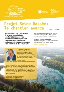Seine Bassée - Lettre d'information n°4 - Juillet 2022 - Le Chantier avance