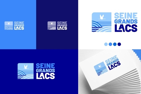 Le nouveau logo Seine Grands Lacs est arrivé !
