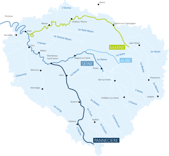 Périmètre EPTB Seine Grands Lacs